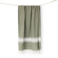 Verde Oscuro Toallas de fouta