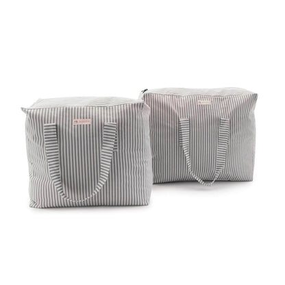 Bolsa MyBigBag Bolsa MyBigBag Raya Gris y Blanco